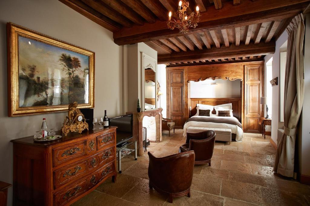 Bed and Breakfast Chez Les Fatien Beaune  Zimmer foto